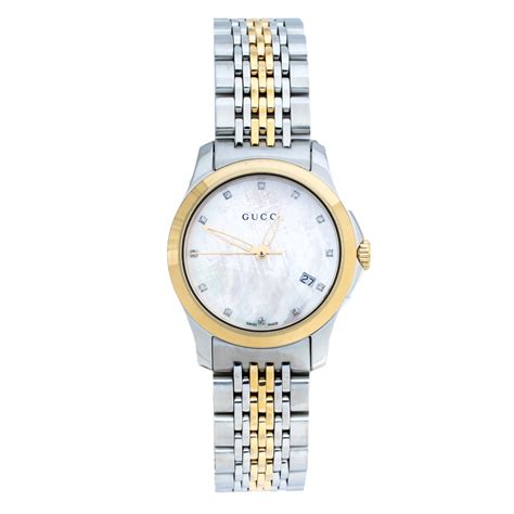 gucci 126.5 ladies with diamonds|used gucci g timeless for sale.